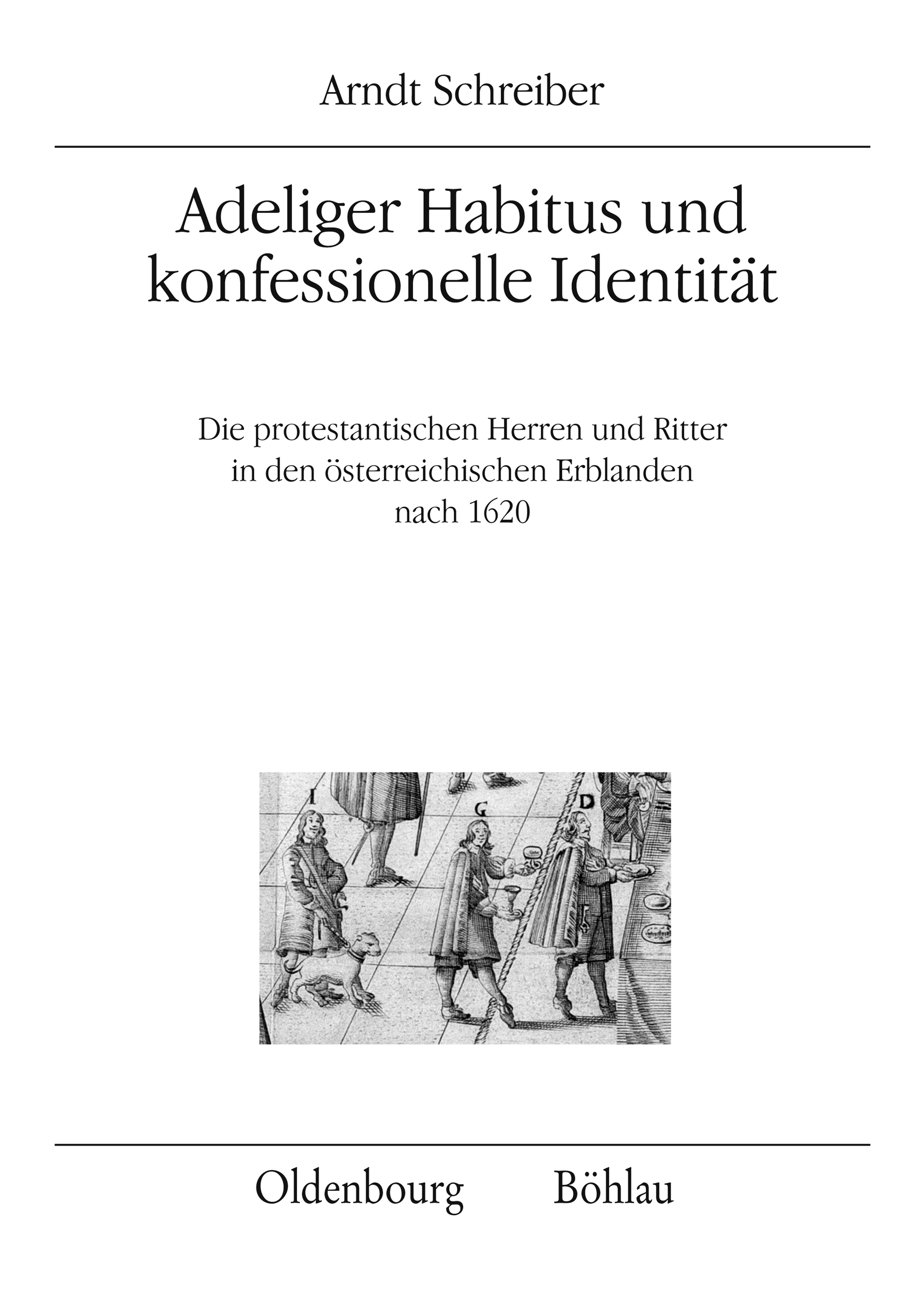 Book cover: Adeliger Habitus und konfessionelle Identität