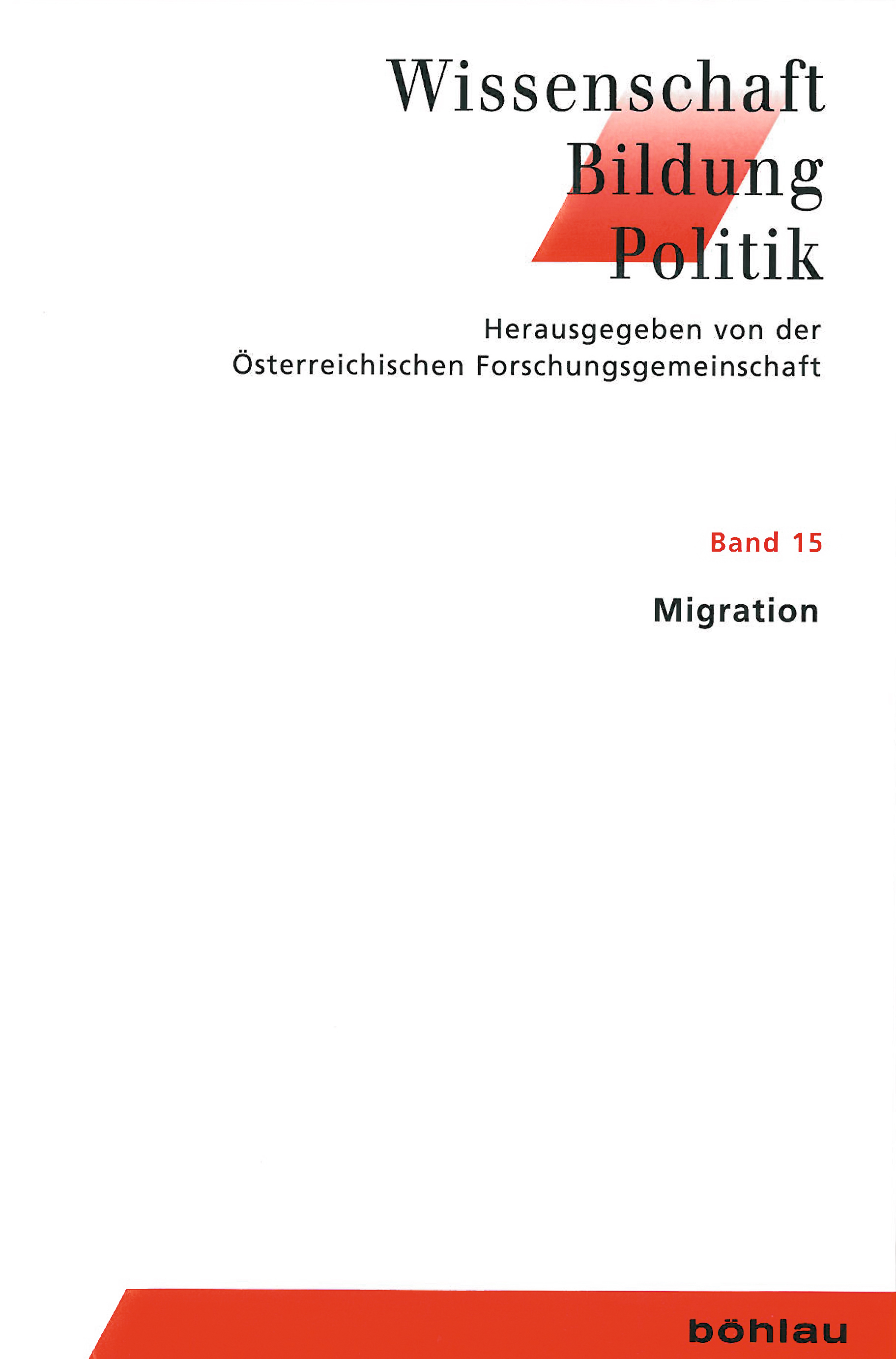 Book cover: Migration
