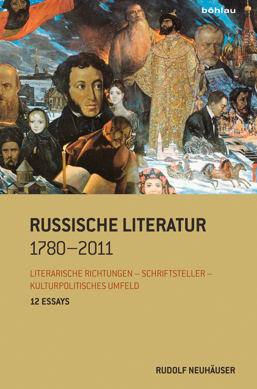 Book cover: Russische Literatur 1780-2011