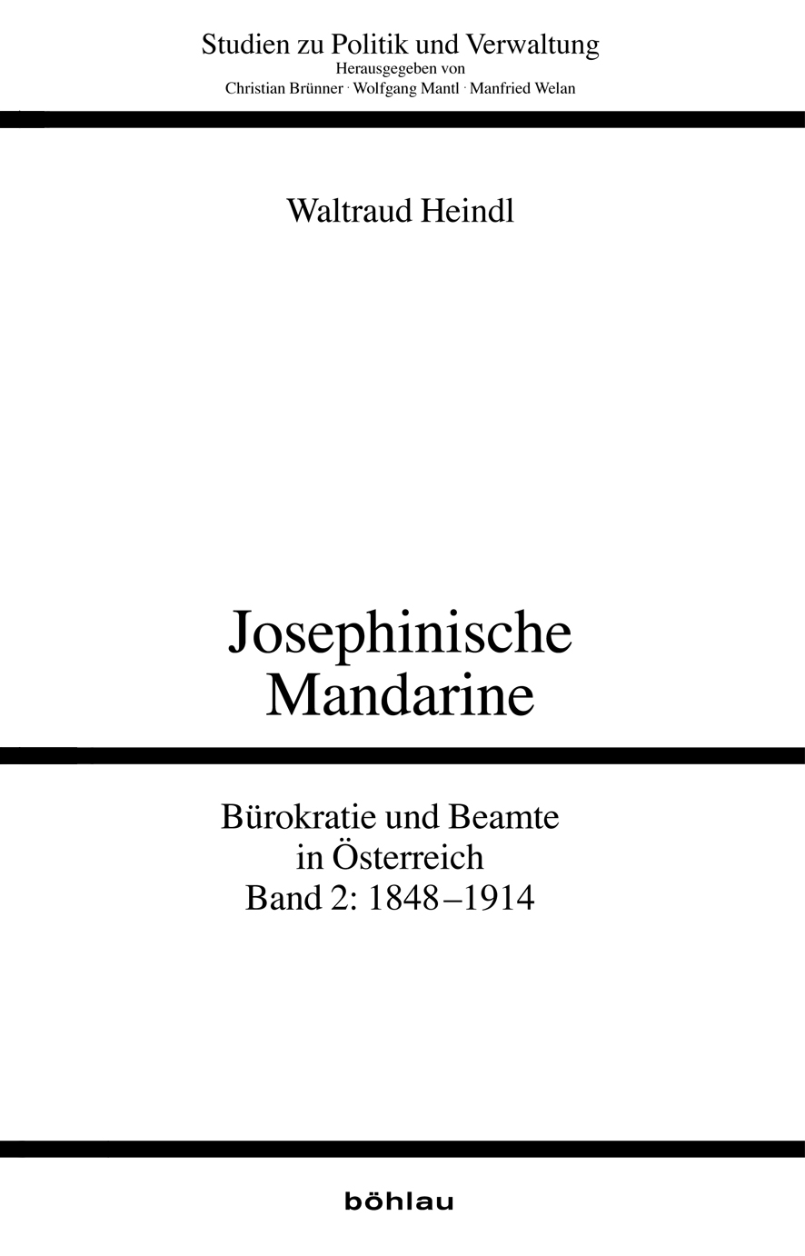 Book cover: Josephinische Mandarine