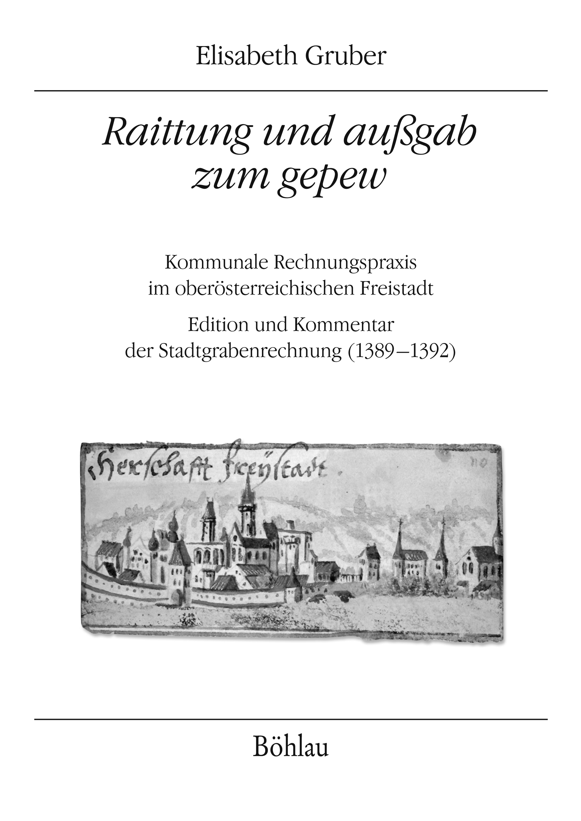 Book cover: »Raittung und außgab zum gepew«