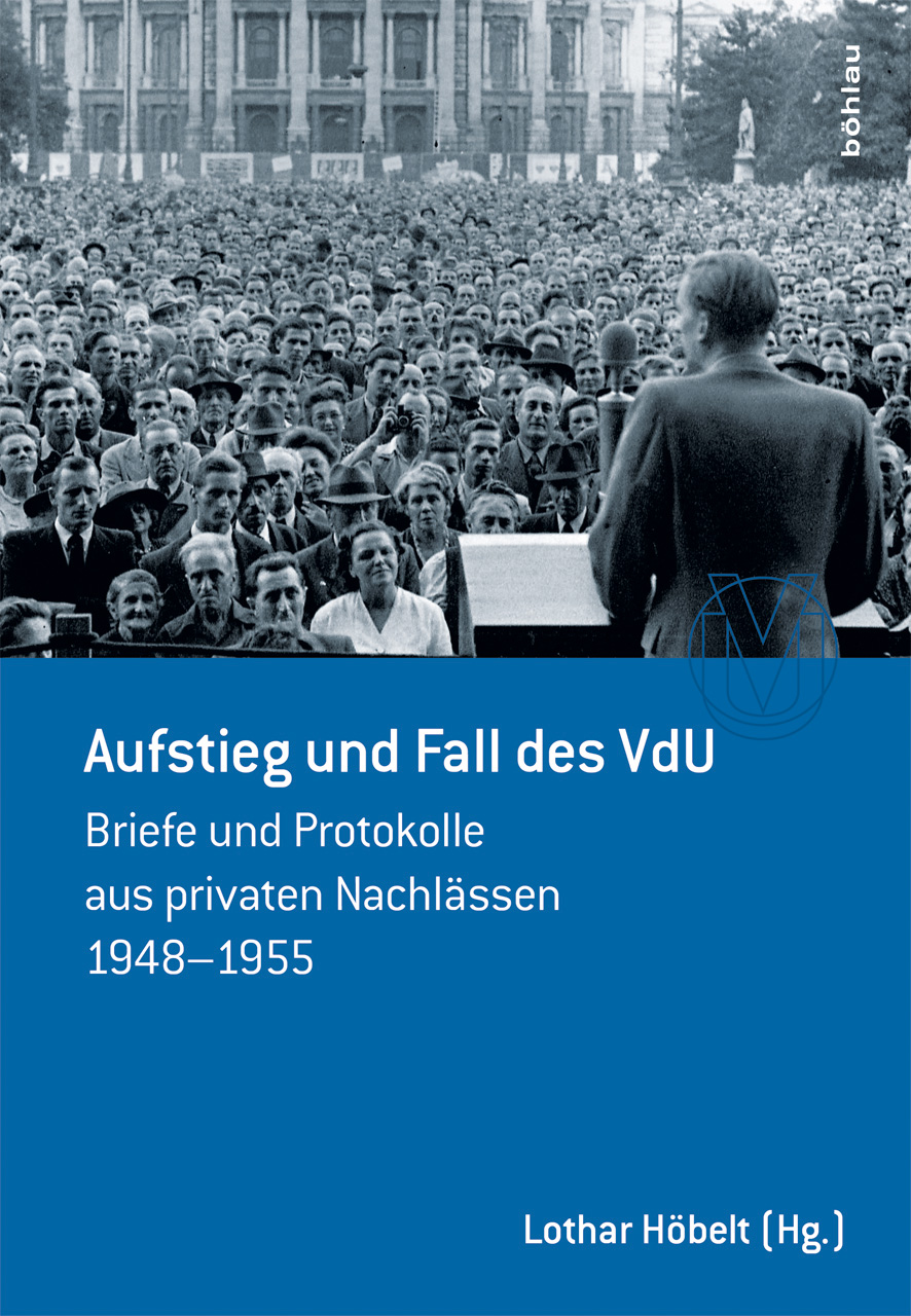 Book cover: Aufstieg und Fall des VdU