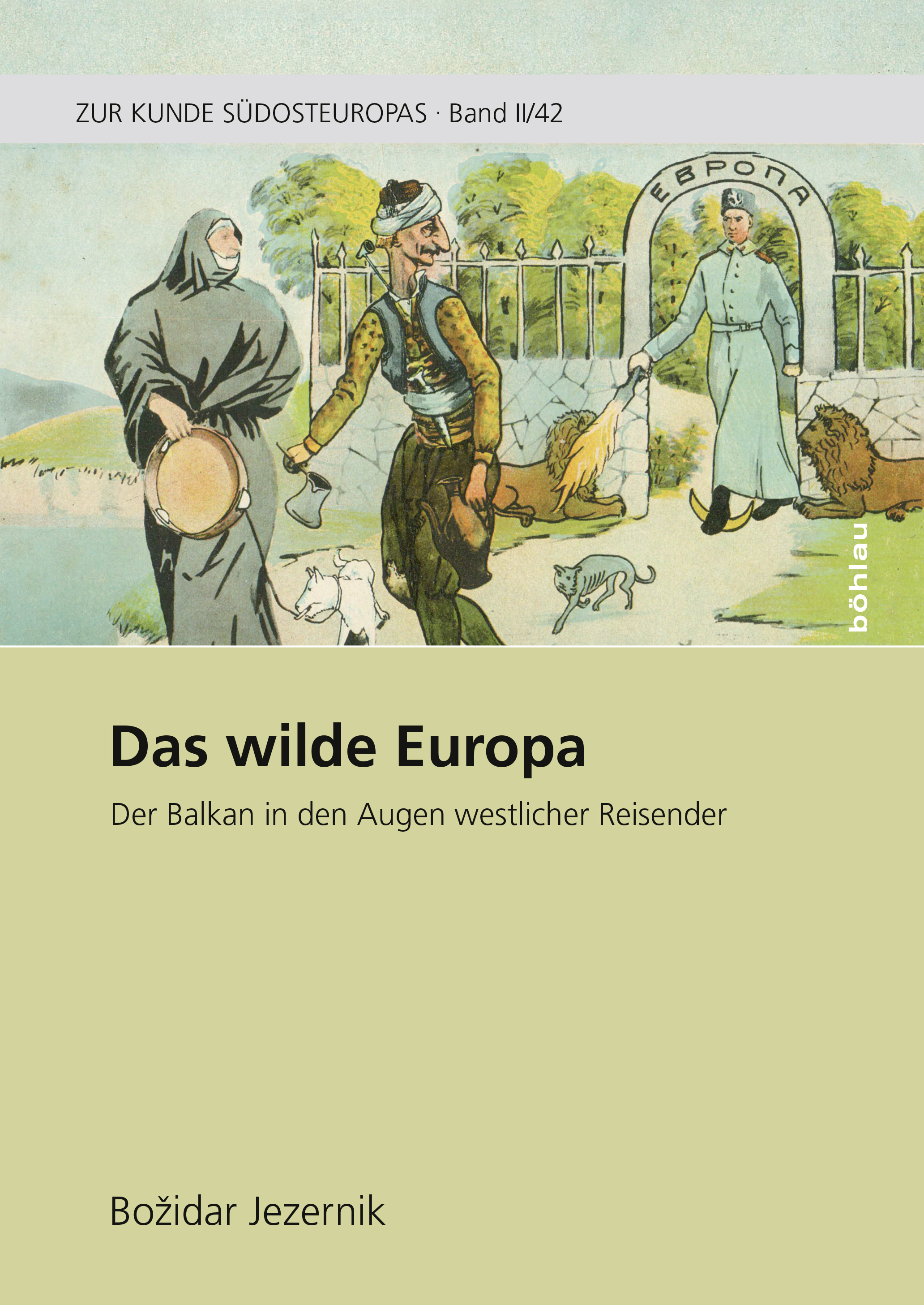 Book cover: Das wilde Europa