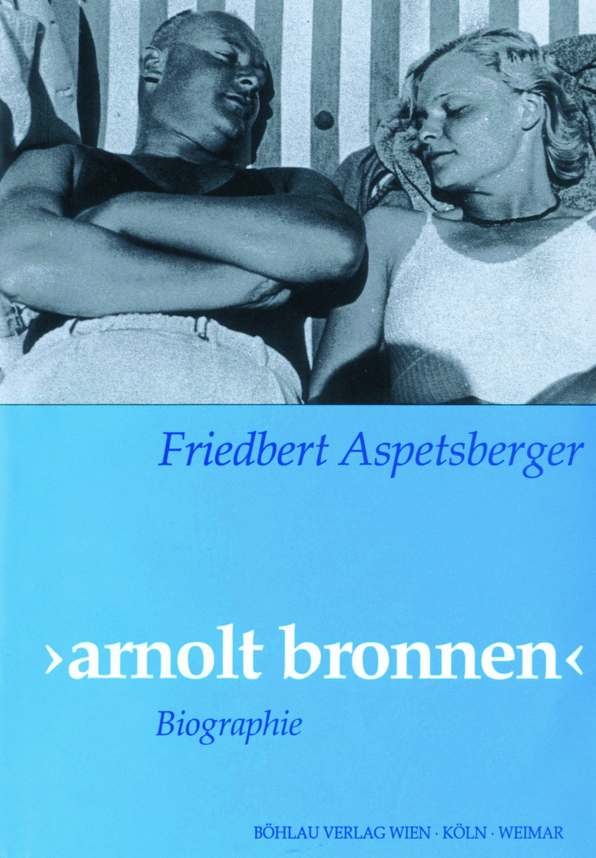 Book cover: arnolt bronnen