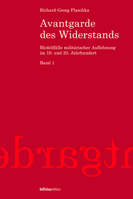 Book cover: Avantgarde des Widerstands