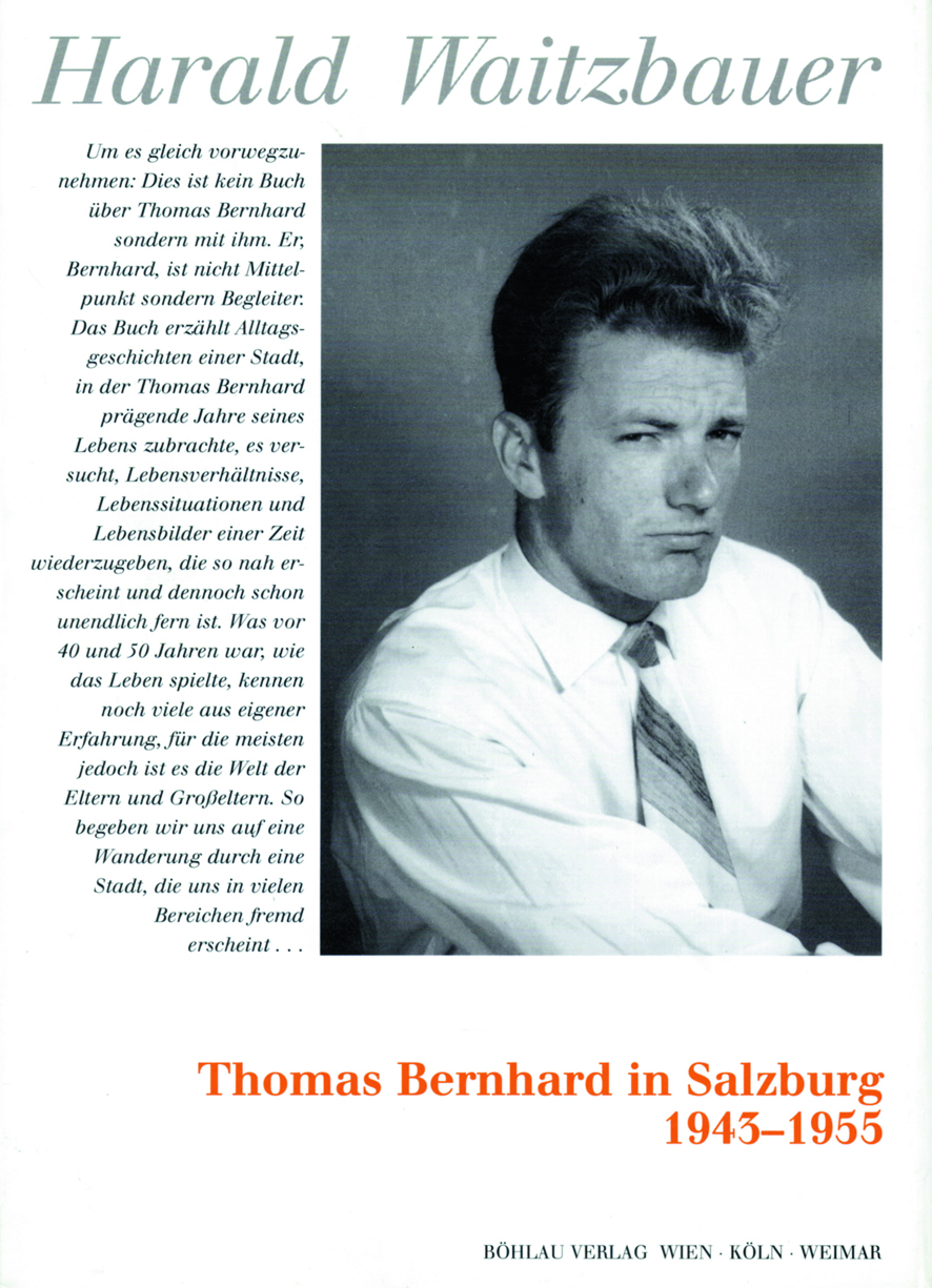 Book cover: Thomas Bernhard in Salzburg