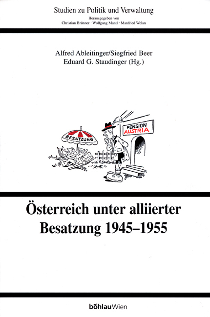 Book cover: Österreich unter alliierter Besatzung 1945-1955
