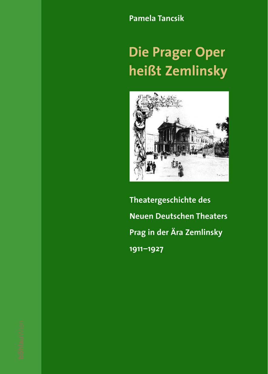 Book cover: Die Prager Oper heißt Zemlinsky