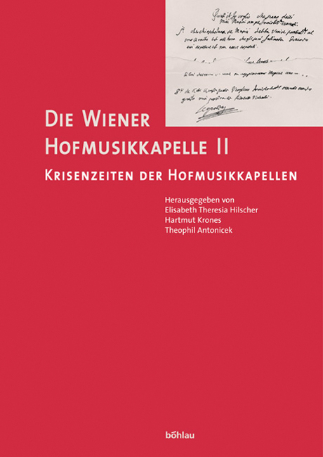Book cover: Die Wiener Hofmusikkapelle