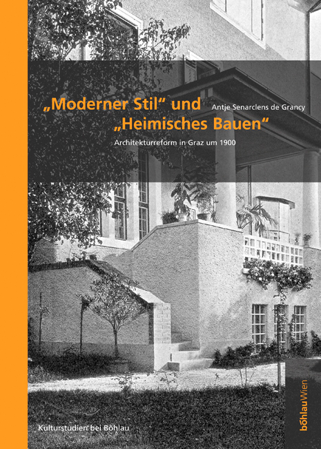 Book cover: »Moderner Stil«und »Heimisches Bauen«