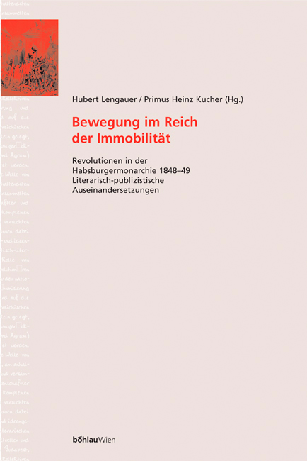 Book cover: Bewegung im Reich der Immobilität