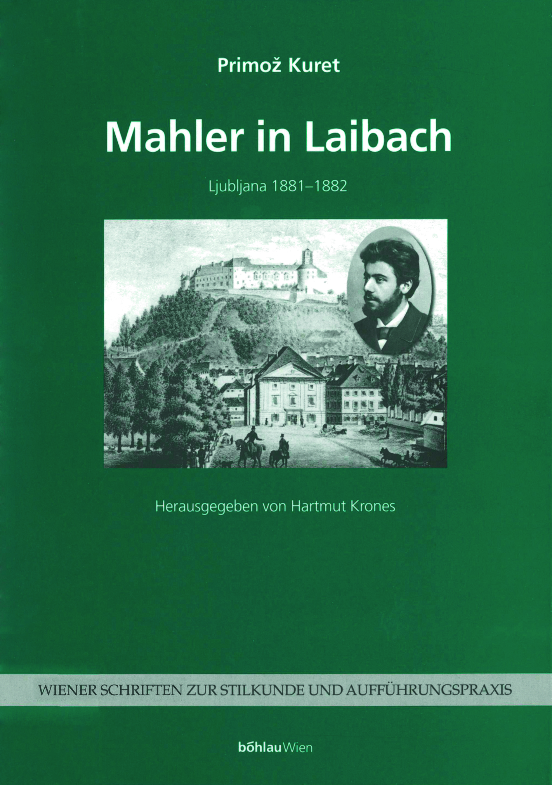Book cover: Mahler in Laibach