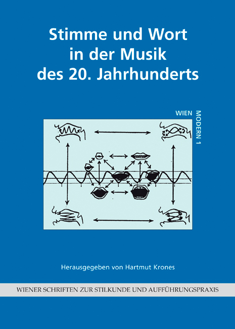 Book cover: Stimme und Wort in der Musik des 20. Jahrhunderts