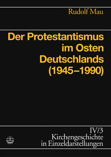 Book cover: Der Protestantismus im Osten Deutschlands