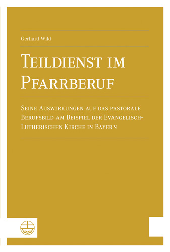 Book cover: Teildienst im Pfarrberuf