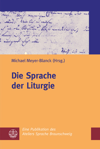 Book cover: Die Sprache der Liturgie