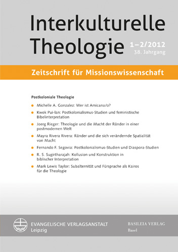 Book cover: Interkulturelle Theologie