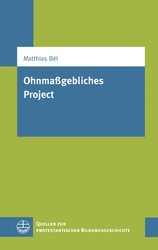 Book cover: Ohnmassgebliches Project