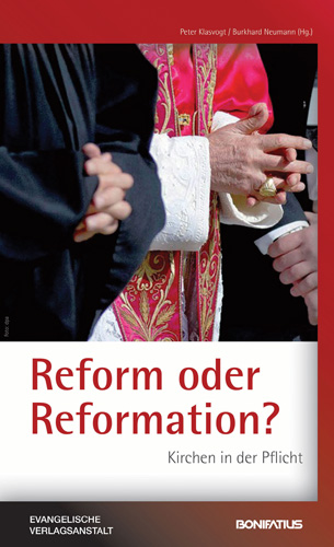 Book cover: Reform oder Reformation?