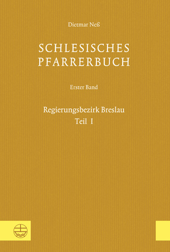 Book cover: Schlesisches Pfarrerbuch