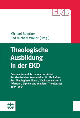 Book cover: Theologische Ausbildung in der EKD