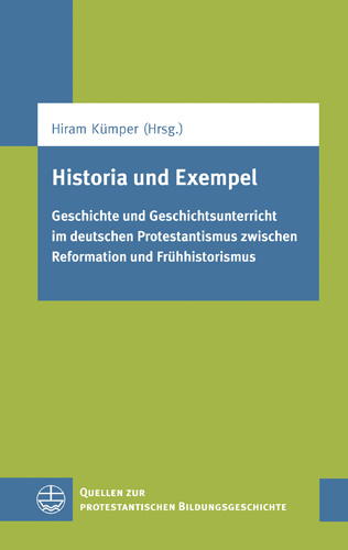 Book cover: Historia und Exempel