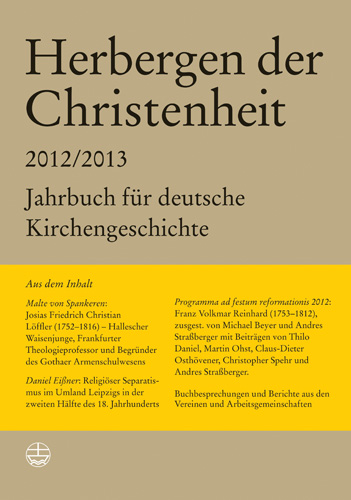 Book cover: Herbergen der Christenheit 36/37