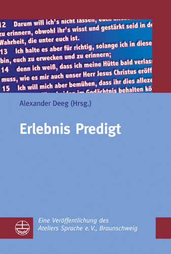 Book cover: Erlebnis Predigt