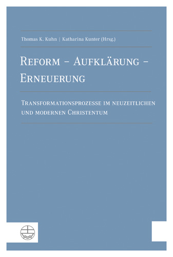 Book cover: Reform – Aufklarung – Erneuerung
