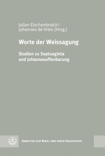 Book cover: Worte der Weissagung