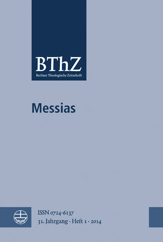 Book cover: Messias