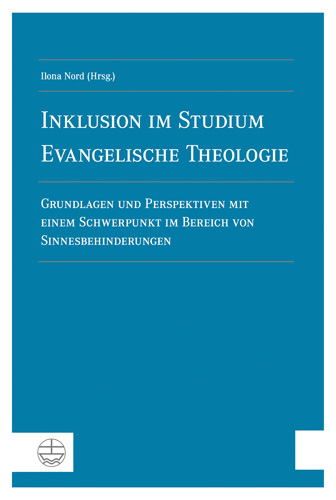Book cover: Inklusion im Studium Evangelische Theologie