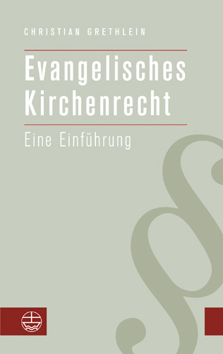 Book cover: Evangelisches Kirchenrecht