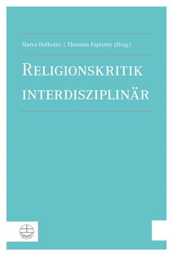 Book cover: Religionskritik interdisziplinar