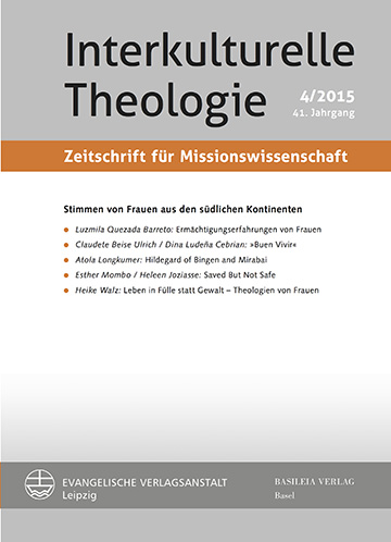 Book cover: Stimmen von Frauen aus den sudlichen Kontinenten