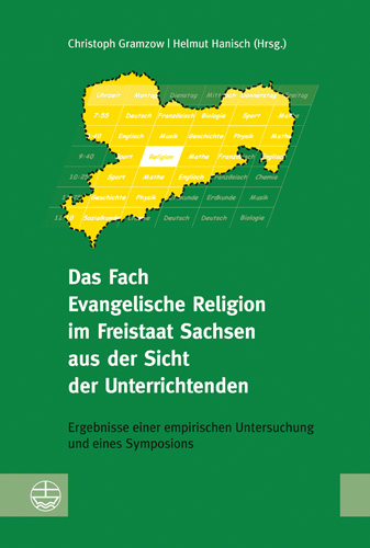 Book cover: Das Fach Evangelische Religion im Freistaat Sachsen aus der Sicht der Unterrichtenden