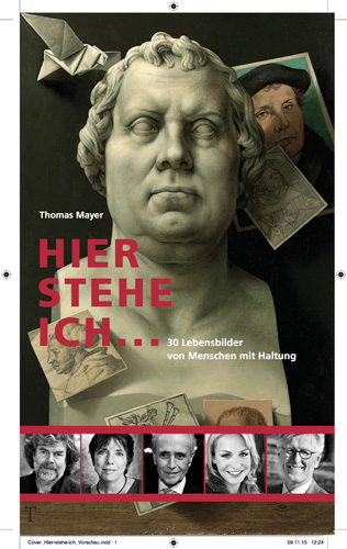 Book cover: Hier stehe ich …