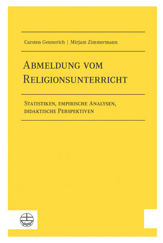 Book cover: Abmeldung vom Religionsunterricht