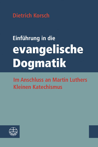 Book cover: Einfuhrung in die evangelische Dogmatik