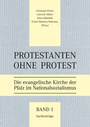 Book cover: Protestanten ohne Protest
