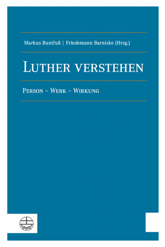 Book cover: Luther verstehen