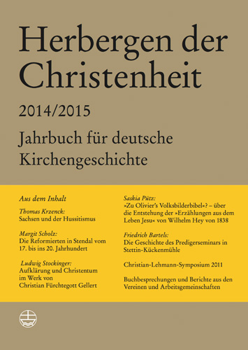 Book cover: Herbergen der Christenheit 38/39