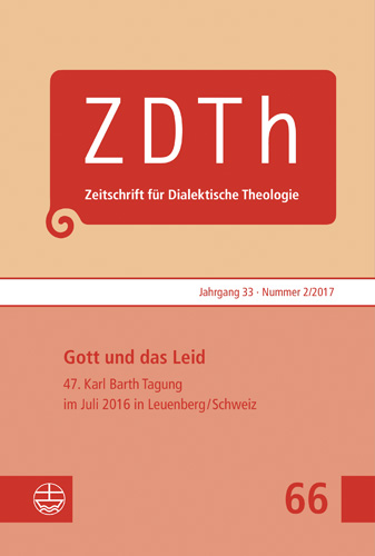 Book cover: Gott und das Leid