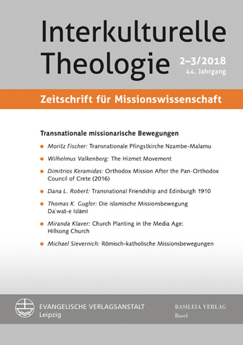 Book cover: Transnationale missionarische Bewegungen