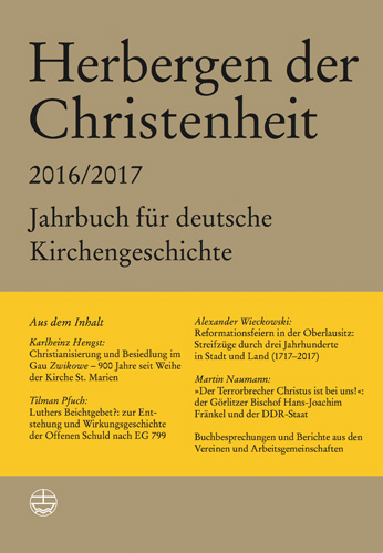Book cover: Herbergen der Christenheit 2016/2017