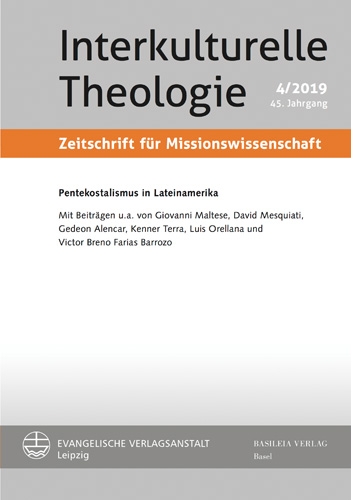 Book cover: Pentekostalismus in Lateinamerika