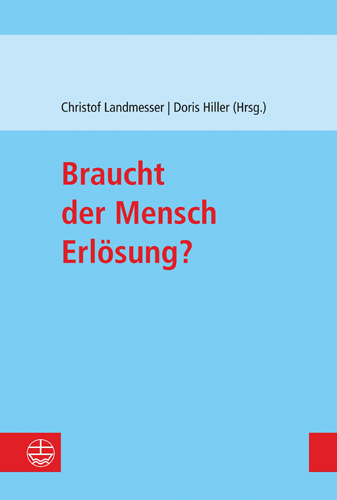 Book cover: Braucht der Mensch Erlosung?