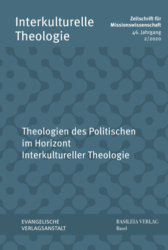 Book cover: Theologien des Politischen im Horizont Interkultureller Theologie