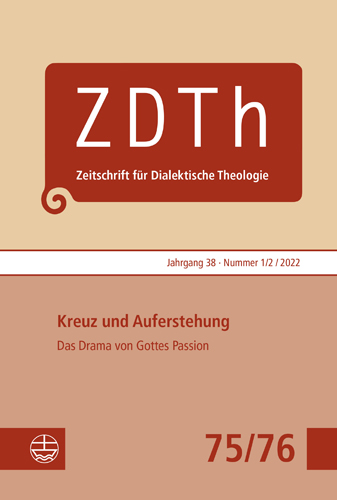 Book cover: Kreuz und Auferstehung
