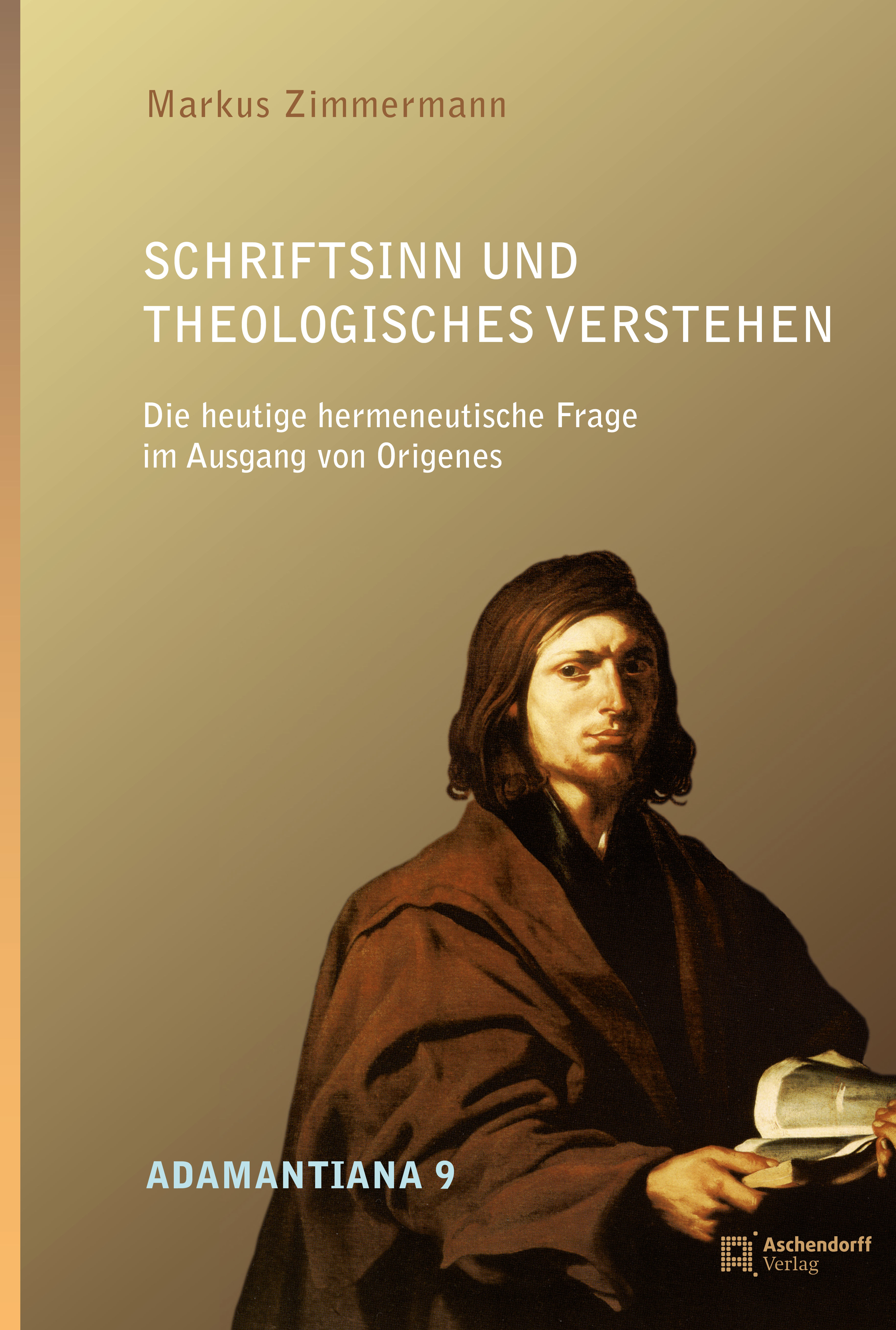 Book cover: Schriftsinn und theologisches Verstehen